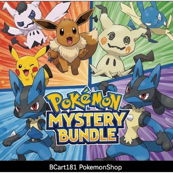 Mystery Pokémon Card Bundle - 50 Cards - Picture 1 of 1